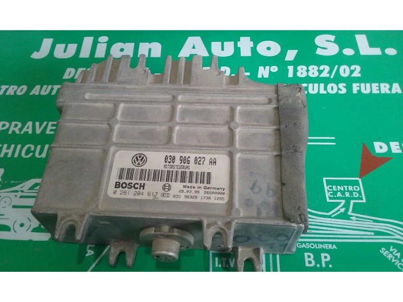 Recambio de centralita motor uce para volkswagen polo berlina (6n1) 1.4 referencia OEM IAM 030906027AA 0261204617 BOSCH
