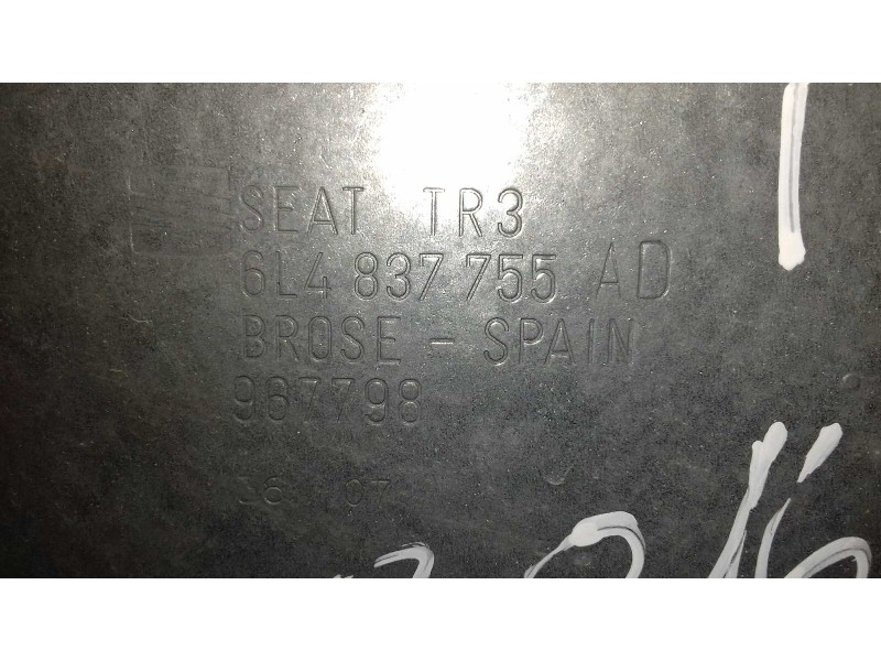 Recambio de elevalunas delantero izquierdo para seat ibiza (6l1) cool referencia OEM IAM 6L4837751ED 6L4837755AD ELECTRICO