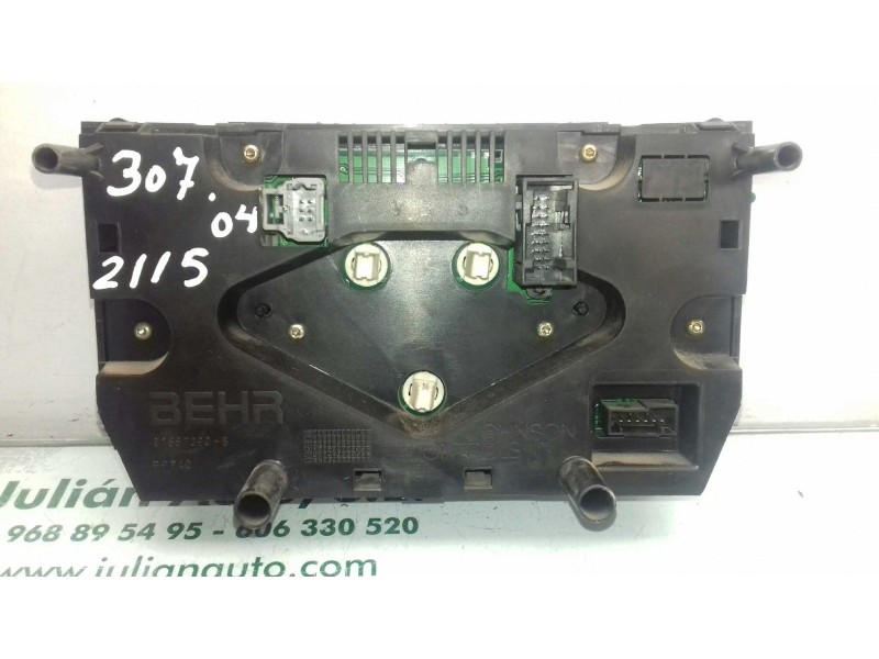 Recambio de mando climatizador para peugeot 307 (s1) xt referencia OEM IAM 96527141XT E2970 216788954
