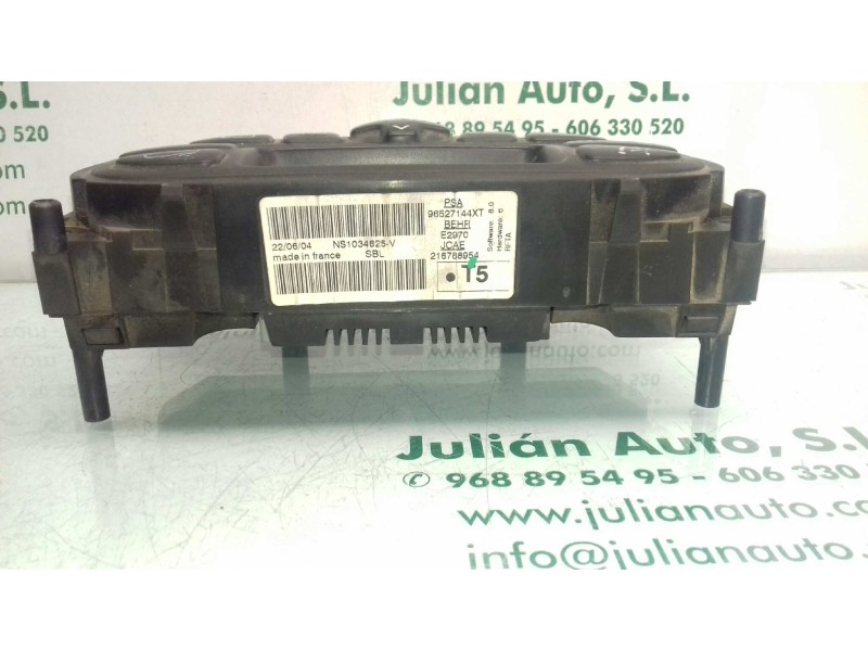 Recambio de mando climatizador para peugeot 307 (s1) xt referencia OEM IAM 96527141XT E2970 216788954