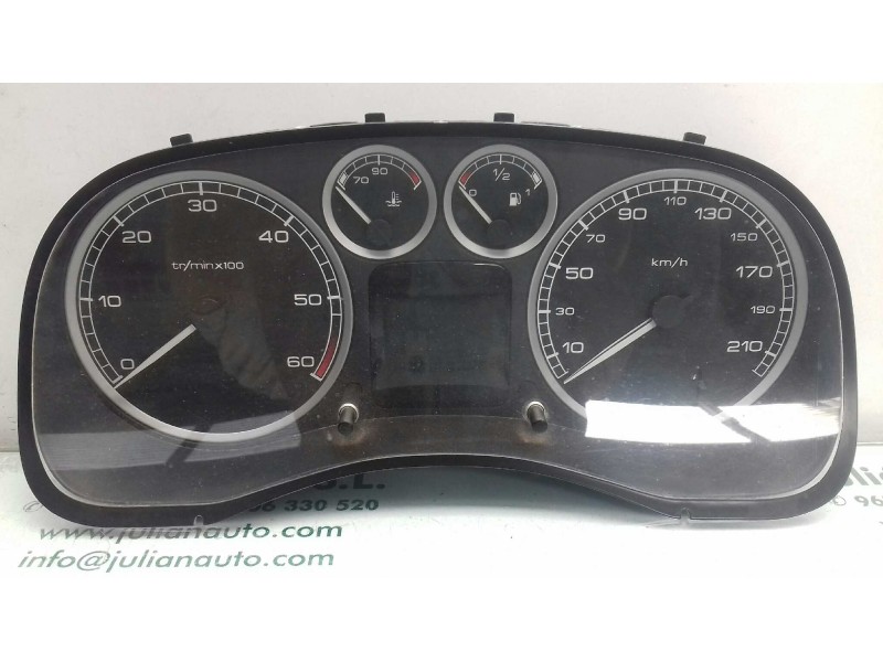 Recambio de cuadro instrumentos para peugeot 307 (s1) xt referencia OEM IAM 9655476580G  