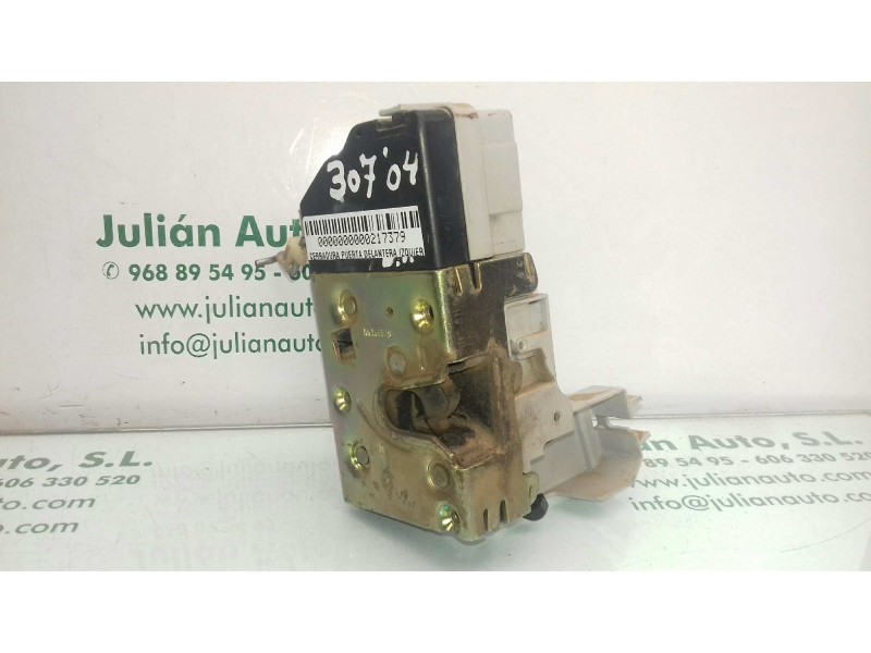 Recambio de cerradura puerta delantera izquierda para peugeot 307 (s1) xt referencia OEM IAM  GRIS 6 PINES