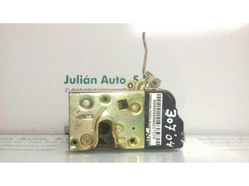 Recambio de cerradura puerta delantera izquierda para peugeot 307 (s1) xt referencia OEM IAM  GRIS 6 PINES