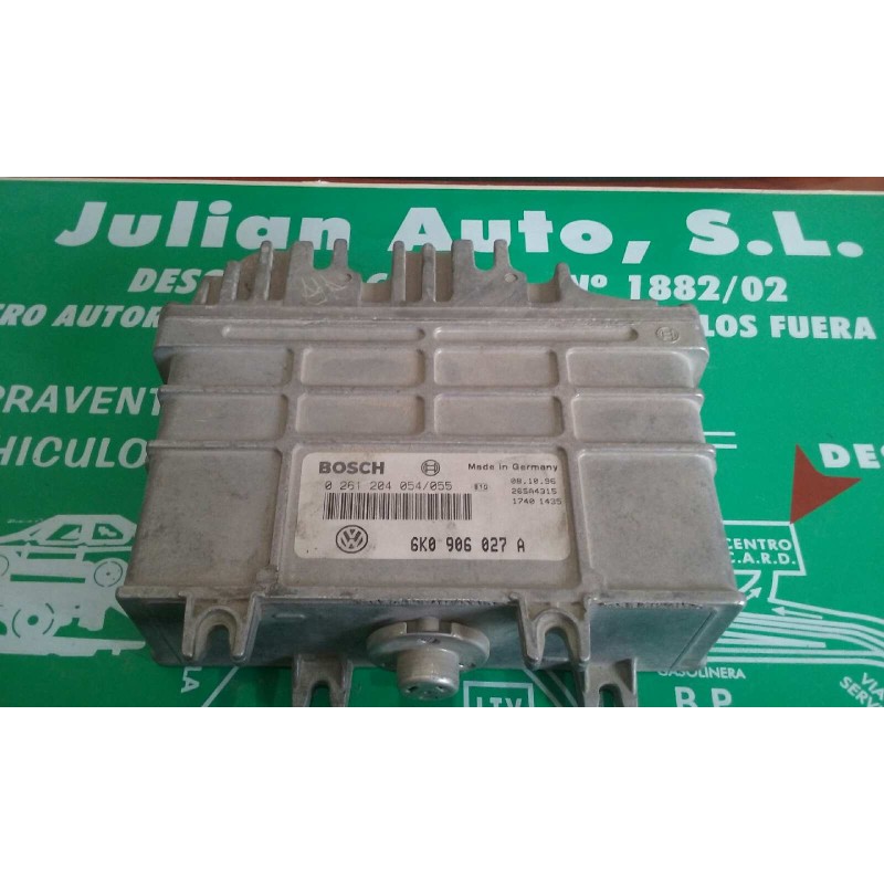 Recambio de centralita motor uce para seat ibiza (6k) 1.4 referencia OEM IAM 6K0906027A 0261204054/055 BOSCH