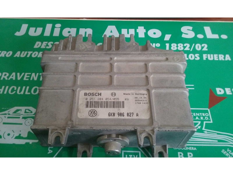 Recambio de centralita motor uce para seat ibiza (6k) 1.4 referencia OEM IAM 6K0906027A 0261204054/055 BOSCH Recambio de centralita motor uce para seat ibiza (6k) 1.4 referencia OEM IAM 6K0906027A 0261204054/055 BOSCH