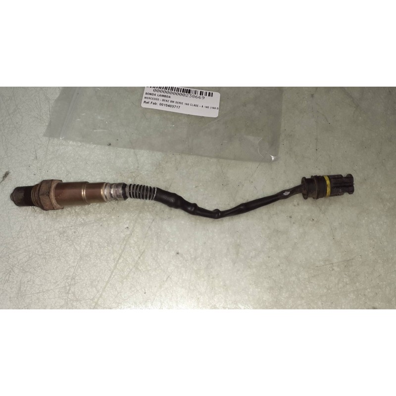 Recambio de sonda lambda para mercedes-benz clase a (w168) 140 (168.031) referencia OEM IAM 0015403717 0258006123 0258006124