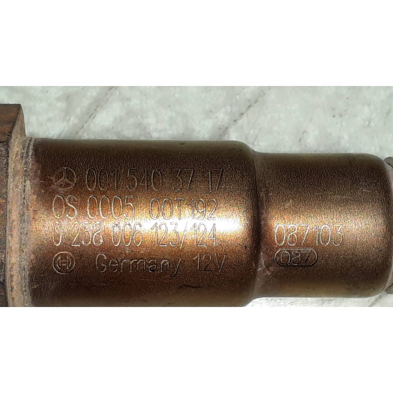 Recambio de sonda lambda para mercedes-benz clase a (w168) 140 (168.031) referencia OEM IAM 0015403717 0258006123 0258006124