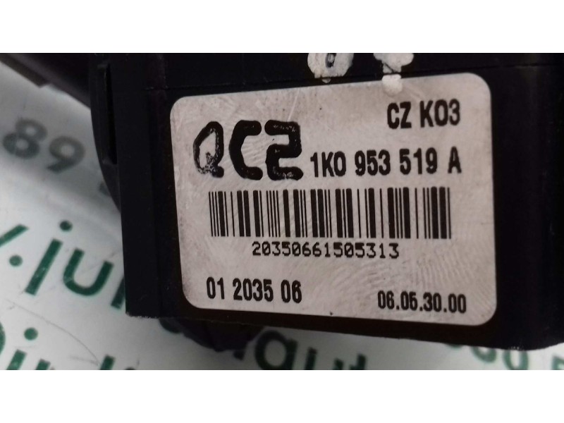 Recambio de mando limpia para seat toledo (5p2) magnus referencia OEM IAM 1K0953519A  