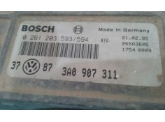 Recambio de centralita motor uce para volkswagen passat berlina (3b2) 1.6 referencia OEM IAM 3A0907311 0261203593 / 594 BOSCH 2