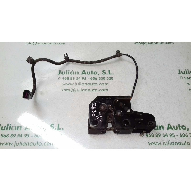 Recambio de cerradura capo para seat toledo (5p2) reference referencia OEM IAM 1J0973802  2 PINES