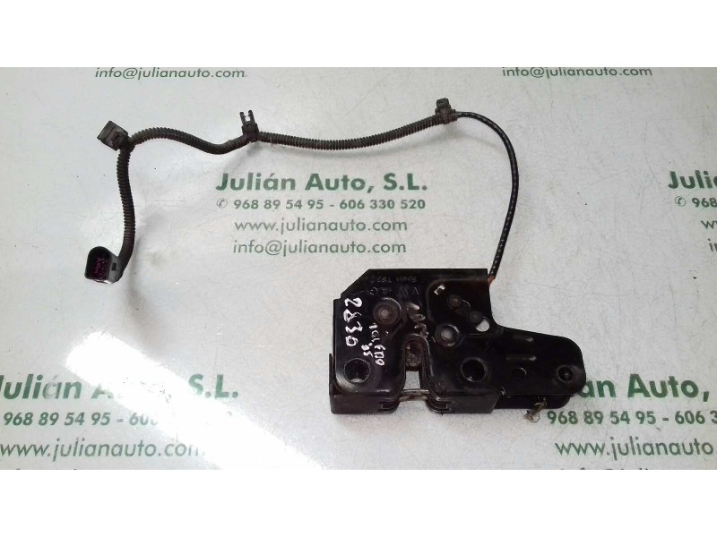 Recambio de cerradura capo para seat toledo (5p2) reference referencia OEM IAM 1J0973802  2 PINES