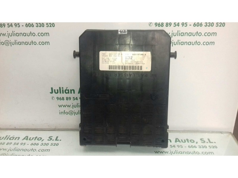 Recambio de centralita motor uce para peugeot 307 (s1) xt referencia OEM IAM 9652183780 0281011248 KIT - BOSCH