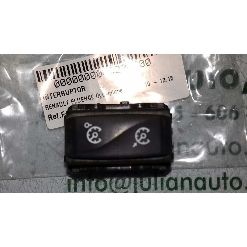 Recambio de interruptor para renault fluence dynamique referencia OEM IAM E30177 3 + 2 PINES GRIS CONTROL VELOCIDAD