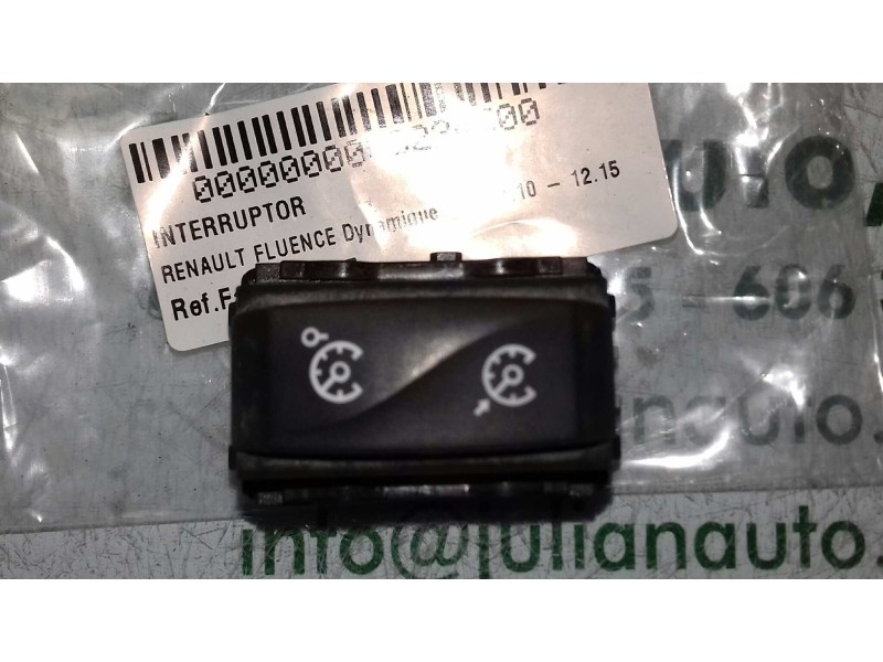 Recambio de interruptor para renault fluence dynamique referencia OEM IAM E30177 3 + 2 PINES GRIS CONTROL VELOCIDAD
