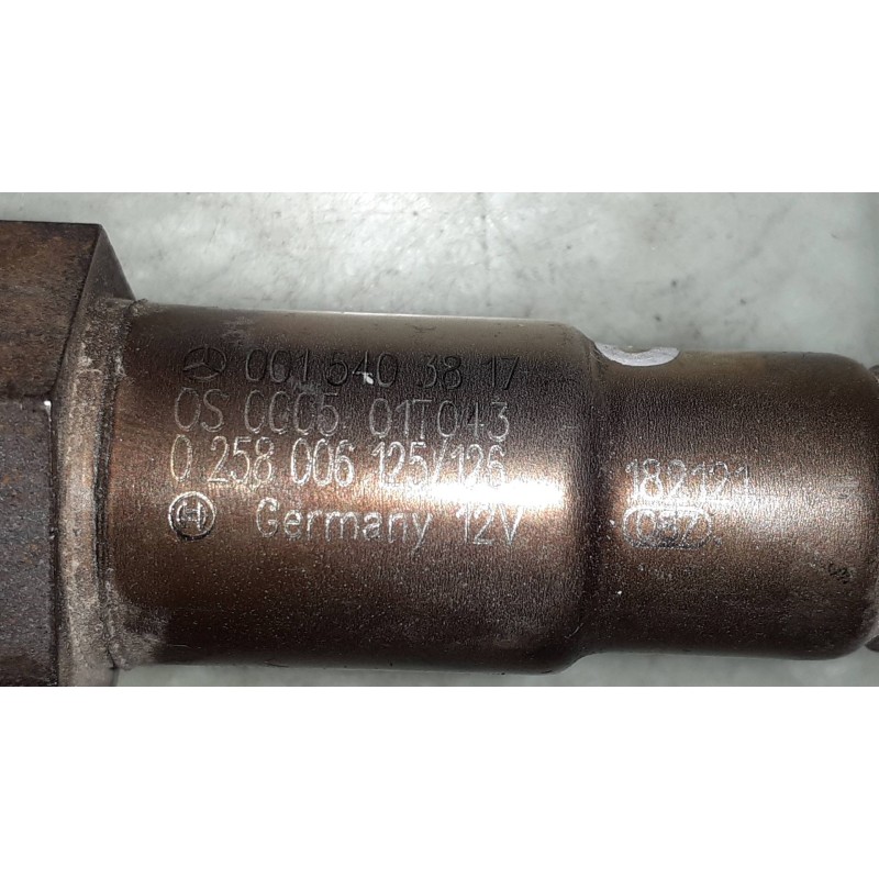 Recambio de sonda lambda para mercedes-benz clase a (w168) 140 (168.031) referencia OEM IAM 0015403817 0S000501T043 025800612512