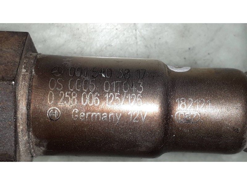 Recambio de sonda lambda para mercedes-benz clase a (w168) 140 (168.031) referencia OEM IAM 0015403817 0S000501T043 025800612512
