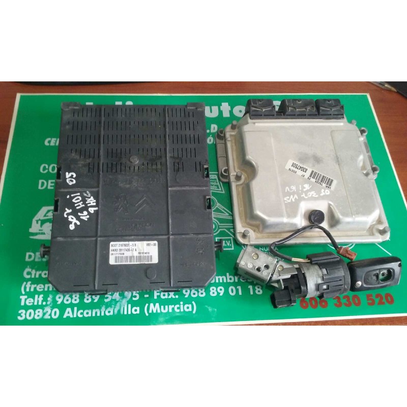Recambio de centralita motor uce para peugeot 307 break / sw (s1) break xr referencia OEM IAM 9650221480 0281010935 KIT - BOSCH