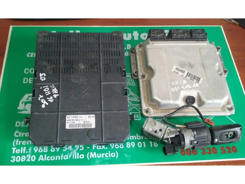 Recambio de centralita motor uce para peugeot 307 break / sw (s1) break xr referencia OEM IAM 9650221480 0281010935 KIT - BOSCH
