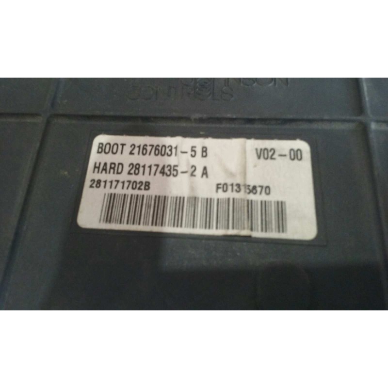 Recambio de centralita motor uce para peugeot 307 break / sw (s1) break xr referencia OEM IAM 9650221480 0281010935 KIT - BOSCH