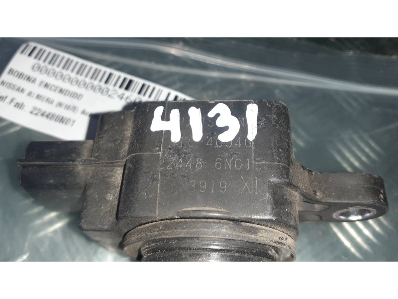 Recambio de bobina encendido para nissan almera (n16/e) acenta referencia OEM IAM 224486N015  CONECTOR 3 PINES