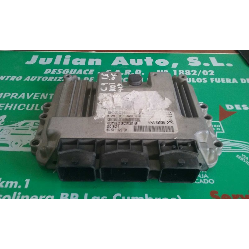 Recambio de centralita motor uce para citroen c4 berlina collection referencia OEM IAM 9651132880 0281011629 KIT - BOSCH