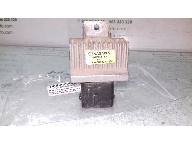 Recambio de caja precalentamiento para renault laguna iii dynamique referencia OEM IAM 8200859243 3 + 2 + 3 PINES NAGARES