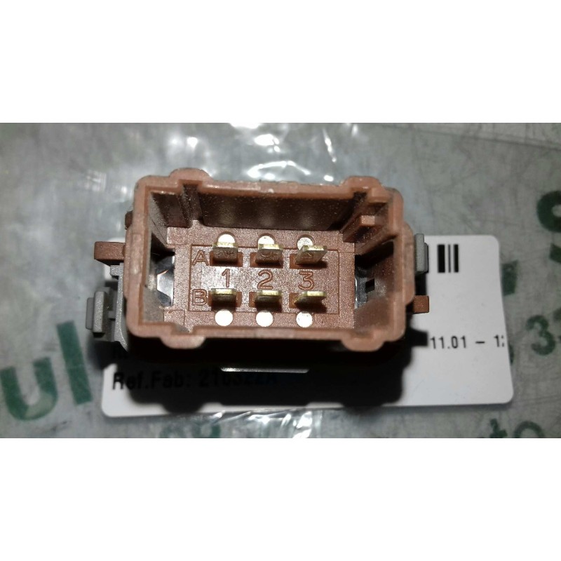 Recambio de interruptor para renault laguna ii (bg0) authentique referencia OEM IAM 216322A 6 PINES MARRON APARCAMIENTO