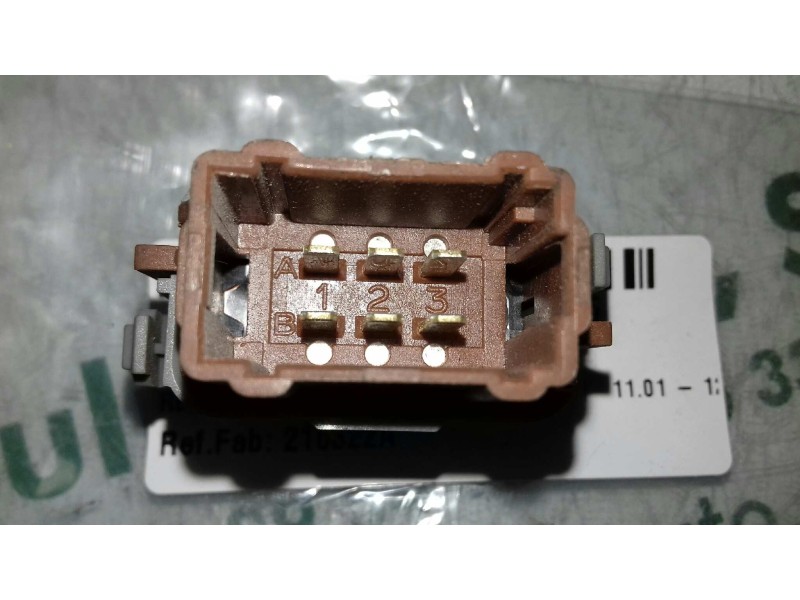 Recambio de interruptor para renault laguna ii (bg0) authentique referencia OEM IAM 216322A 6 PINES MARRON APARCAMIENTO