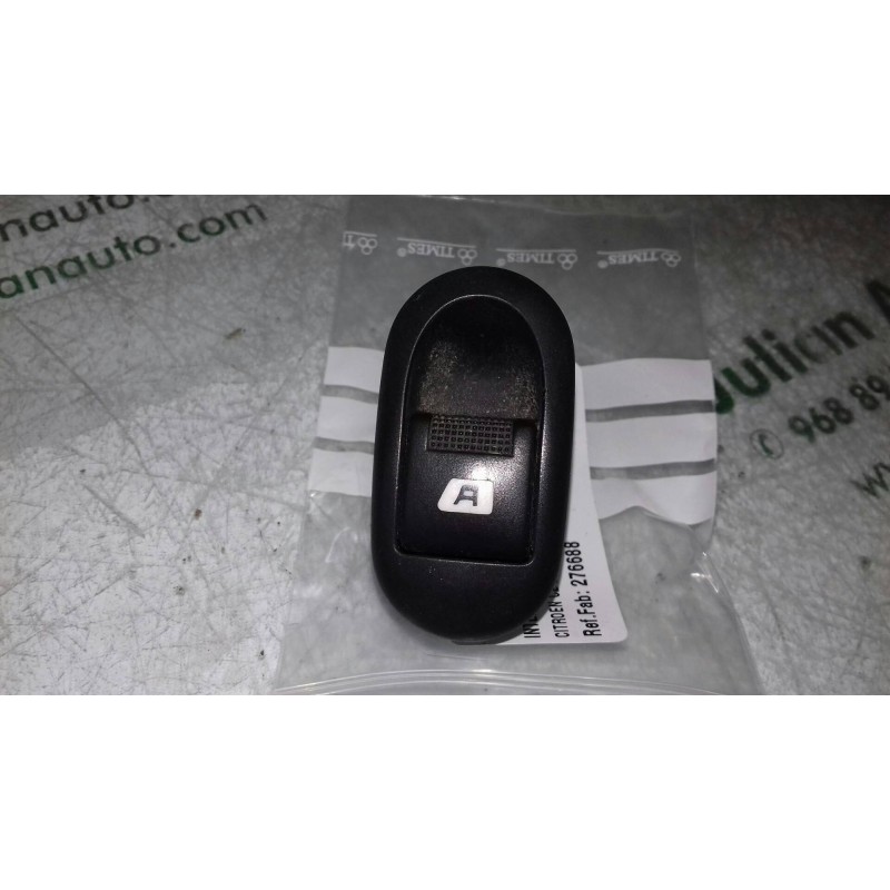 Recambio de mando elevalunas delantero izquierdo para citroen c2 furio referencia OEM IAM 276688  3+1 PINES