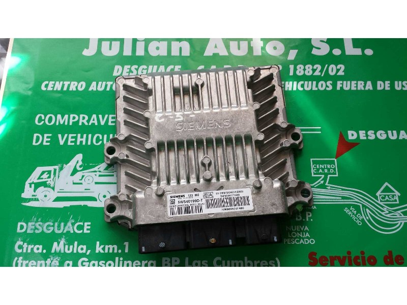 Recambio de centralita motor uce para citroen c5 berlina exclusive referencia OEM IAM 5WS40199DT SW9656171480 KIT - SIEMENS - VD