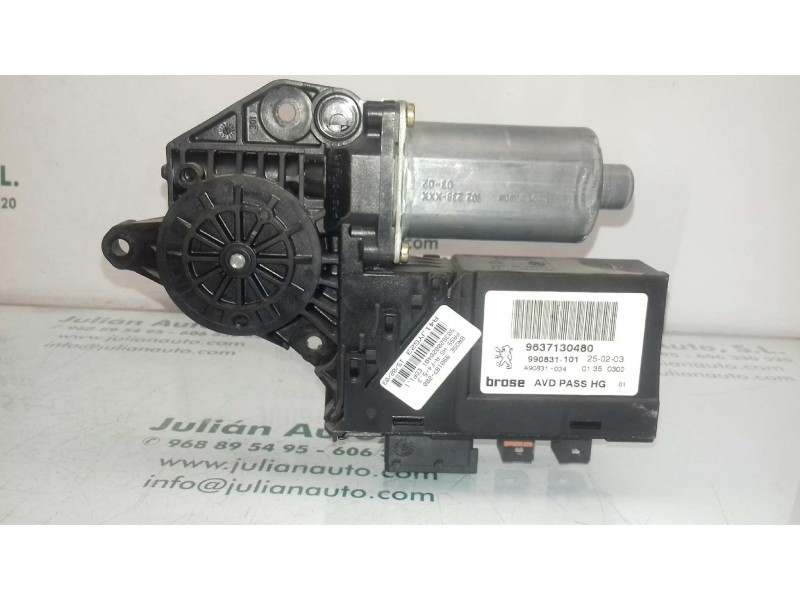 Recambio de motor elevalunas delantero derecho para peugeot 307 break / sw (s1) sw referencia OEM IAM 9637130480 0130821766 
