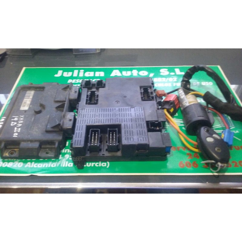 Recambio de centralita motor uce para citroen xsara break 1.9 d premier referencia OEM IAM 9641390180 R04080031B KIT - LUCAS