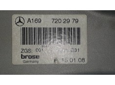 Recambio de elevalunas delantero izquierdo para mercedes-benz clase a (w169) a 180 cdi a-edition referencia OEM IAM A1697202979  2