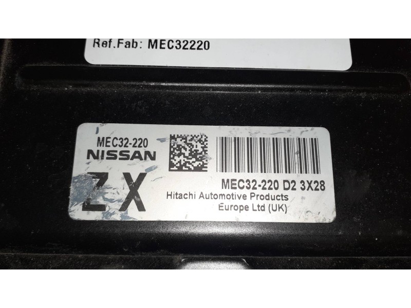 Recambio de centralita motor uce para nissan almera (n16/e) acenta referencia OEM IAM MEC32220  HITACHI