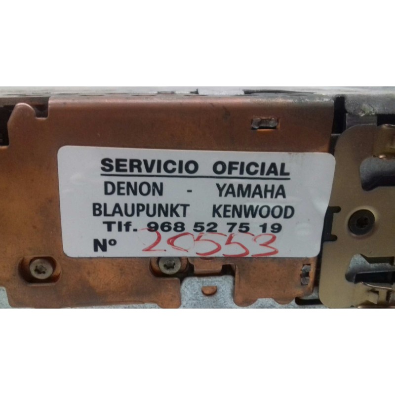 Recambio de sistema audio / radio cd para peugeot 307 break / sw (s1) sw referencia OEM IAM 96489417XT VDORD301 