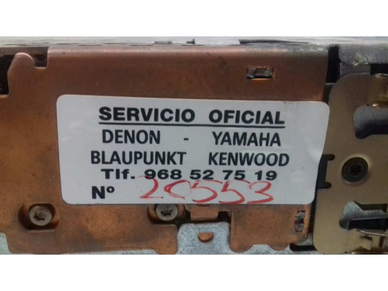 Recambio de sistema audio / radio cd para peugeot 307 break / sw (s1) sw referencia OEM IAM 96489417XT VDORD301 