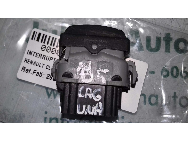 Recambio de interruptor para renault clio iii authentique referencia OEM IAM 2808202 3 + 3 PINES BLOQUEO ELEVALUNAS Recambio de interruptor para renault clio iii authentique referencia OEM IAM 2808202 3 + 3 PINES BLOQUEO ELEVALUNAS