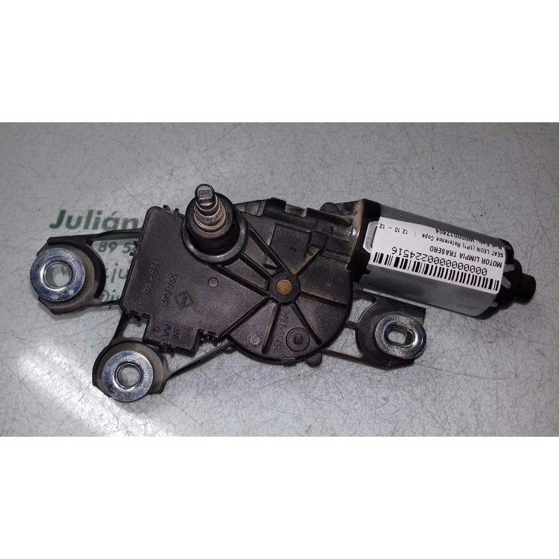 Recambio de motor limpia trasero para seat leon (1p1) reference copa referencia OEM IAM W000017404 1P0955711 4 PINES