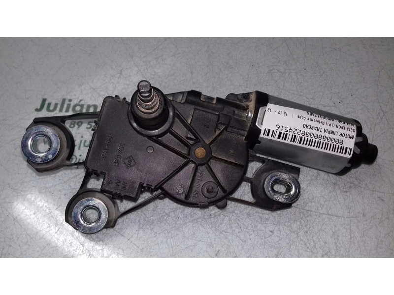 Recambio de motor limpia trasero para seat leon (1p1) reference copa referencia OEM IAM W000017404 1P0955711 4 PINES