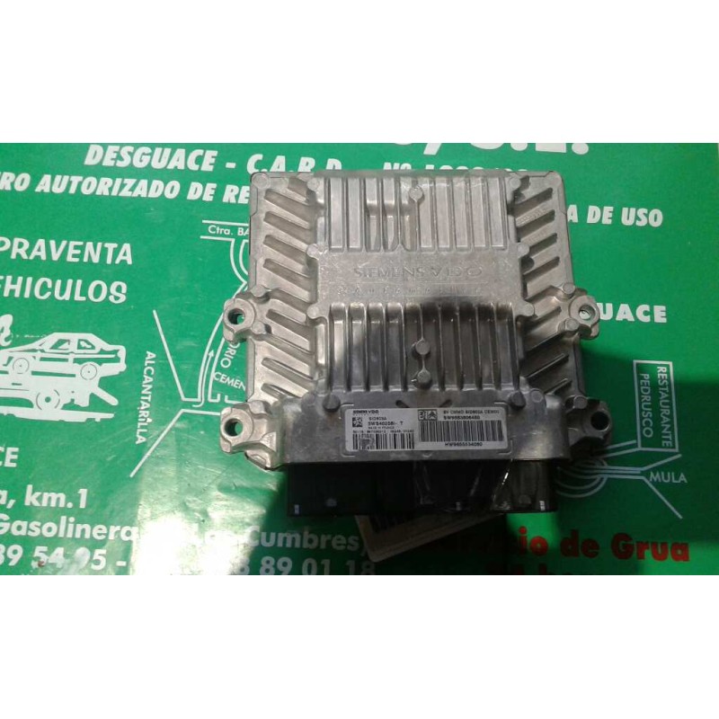 Recambio de centralita motor uce para citroen c5 berlina premier (e) referencia OEM IAM SW9663606480 5WS402581-T KIT - SIEMENS V