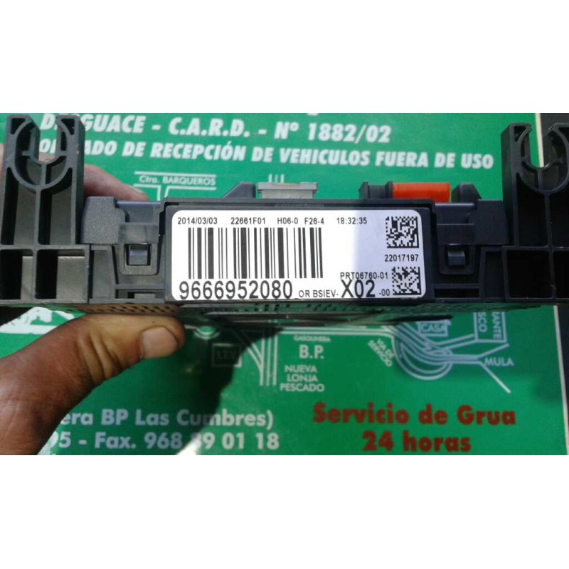 Recambio de centralita motor uce para citroen c3 collection referencia OEM IAM 9807886180 281030545 KIT - BOSCH