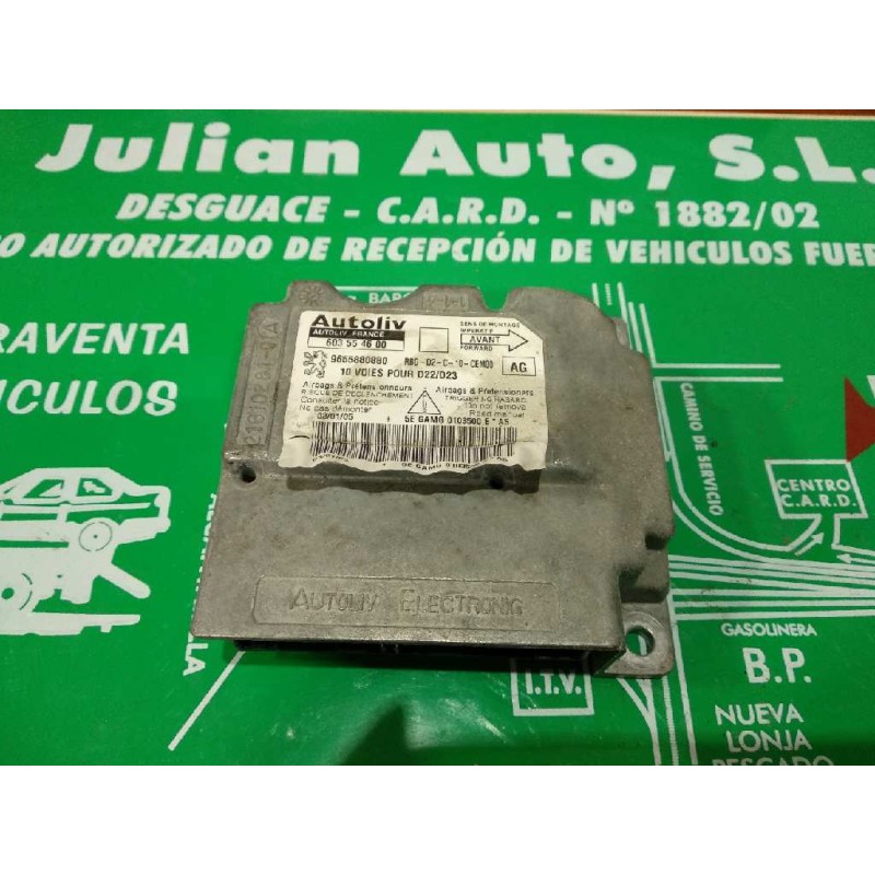 Recambio de centralita airbag para peugeot 407 st confort referencia OEM IAM 9655880880 603554600 AUTOLIV