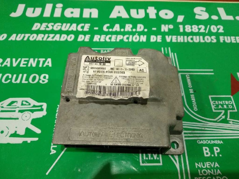 Recambio de centralita airbag para peugeot 407 st confort referencia OEM IAM 9655880880 603554600 AUTOLIV