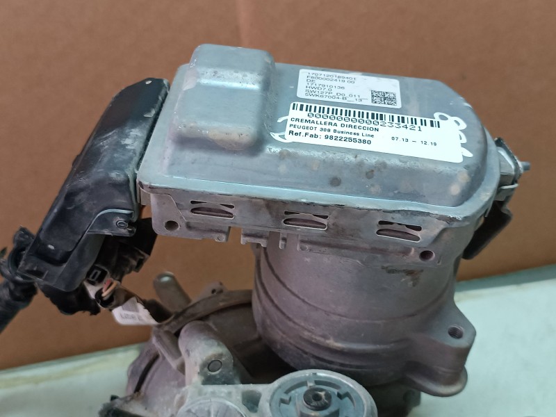 Recambio de cremallera direccion para peugeot 308 business line referencia OEM IAM 9822255380 F80000241900 ELECTRICA