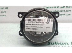 Recambio de faro antiniebla izquierdo para renault scenic ii authentique referencia OEM IAM 89202504 VALEO 2 PINES