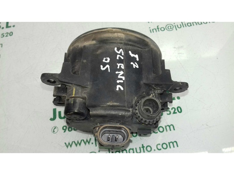 Recambio de faro antiniebla izquierdo para renault scenic ii authentique referencia OEM IAM 89202504 VALEO 2 PINES
