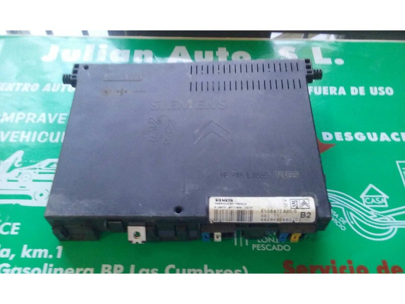 Recambio de centralita motor uce para peugeot 206 berlina xr referencia OEM IAM 9637089980 0281010250 KIT - BOSCH