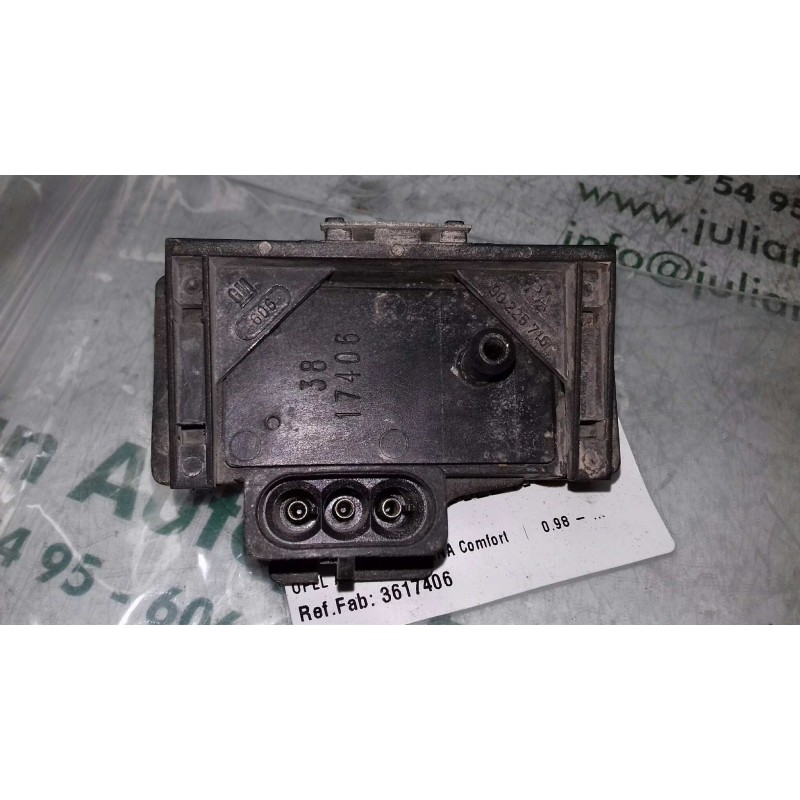 Recambio de sensor para opel astra g berlina comfort referencia OEM IAM 3617406 0398156 SENSOR MAP