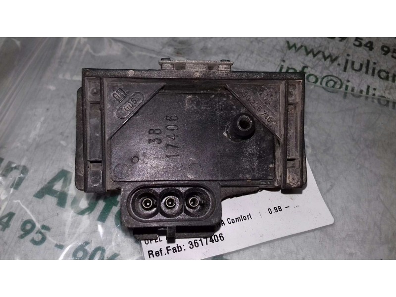 Recambio de sensor para opel astra g berlina comfort referencia OEM IAM 3617406 0398156 SENSOR MAP