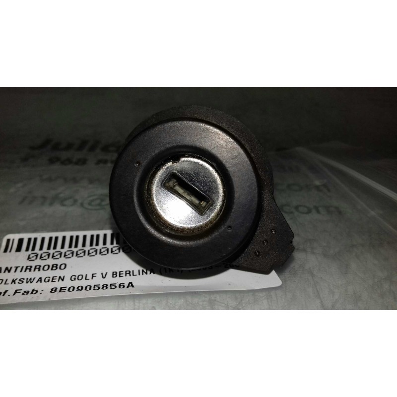 Recambio de antirrobo / llave contacto para volkswagen golf v berlina (1k1) gt sport referencia OEM IAM 8E0905856A SL300 CON LLA